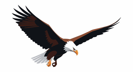 eagle in flight