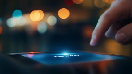 Touch screen payment contactless technology for digital transaction - Powered by Adobe