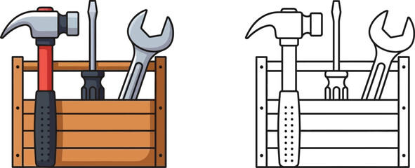 Calendar Icon Set with Clock and Check Mark on Transparent Background