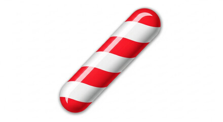 Download red and white striped candy cane vector for christmas holiday season design and sweet peppermint treat