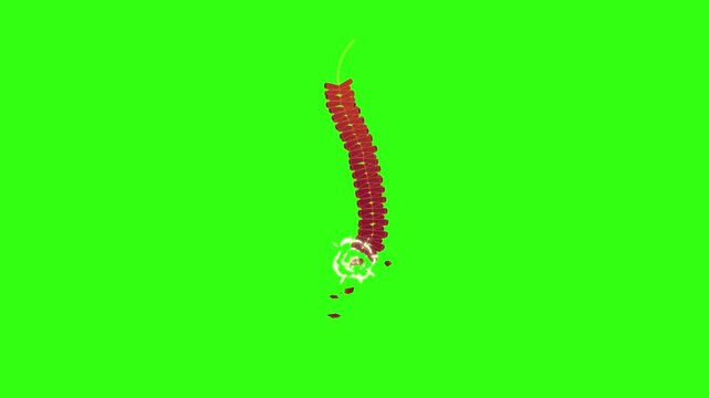 Hanging firecracker animation 