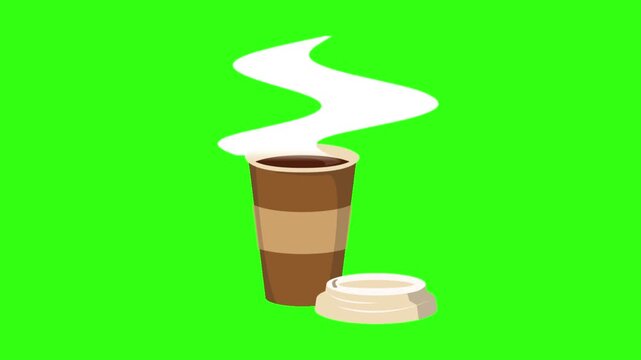 Hot beverage animation 