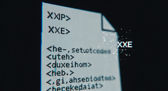 A close-up view of digital code on a document page, the image showcases the intricacies of technology, the abstract representation of data and information. - Powered by Adobe