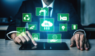 ESG concept integrates environmental, social, and governance practices to promote sustainability, responsibility, and ethical business development Vouch