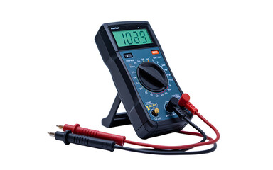 Multimeter isolated on transparent background