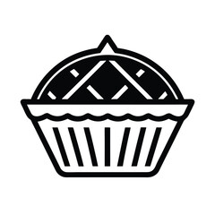 Tea Bag In Cup Outline Vector Illustration