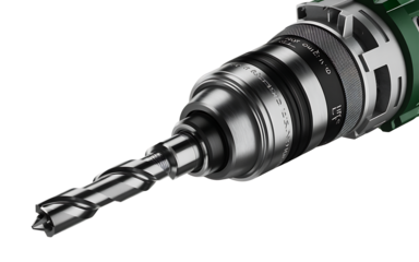 Drill isolated on transparent background