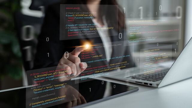 Unsecure and buggy programming code filled with errors and strange logic. Code contains insecure queries, broken validation, weird functions, and programming flaws for demonstration. Latch