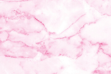Fototapeta premium Pink marble texture background pattern with high resolution.