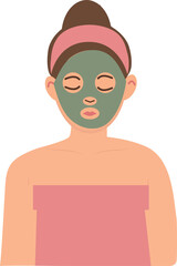 Face Mask illustration.