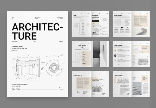 Architecture Portfolio Template