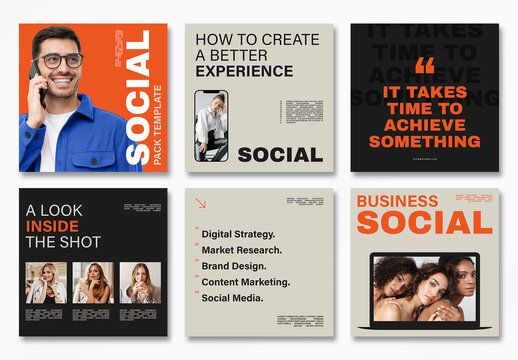 Social Pack Template