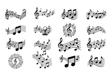 Blank Tag Shape Silhouette Icon Bundle