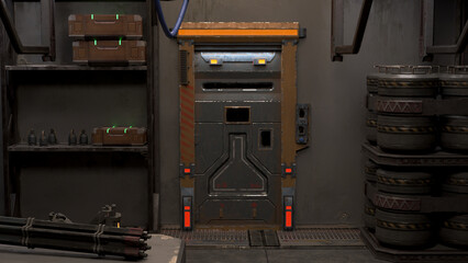 闇市_隠された補給室 © タラコおにぎり