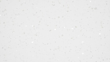 Seamless white quartz surface with tiny translucent mineral spots