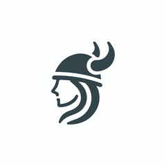 Viking Lady Logo