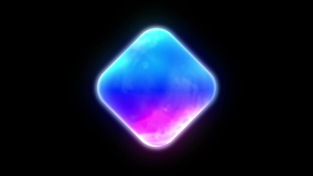 AI chat squire box pastel-colored AI intro voice assistant, glowing sphere on a soft gradient background science, engineering, artificial intelligence . Animated wave orb. Virtual assistant concept