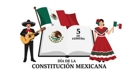 Dia de la Constitucion Mexicana Celebrating Mexican Constitution Day