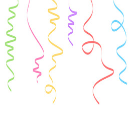 cute colorful confetti party popper illustration