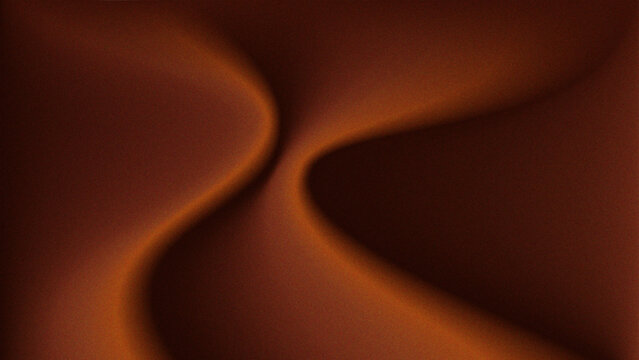 Fluid curves and warm gradients form a surreal hourglass shape, evoking motion, depth, and organic elegance through abstract light play