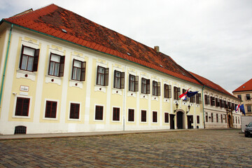 Banski dvori, residence of Government of Republic of Croatia, Zagreb