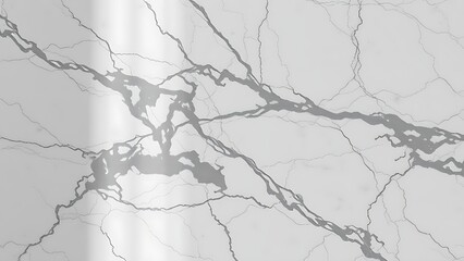 Fototapeta premium carrara. Large cut slab of Carrara marble showing intricate grey veins and texture. safety posters, maintenance manuals, designed for precision metalworking and fabrication facilities.