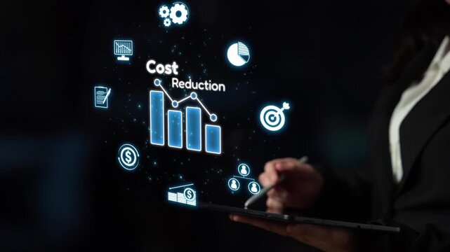 Cost reduction and cost saving through digital transformation, business cost optimization, operational cost reduction, financial savings, and resource efficiency strategies for business success. Muxer