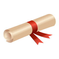 Transparent vector image png graduation certificate