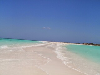 Tropical beach in Los Roques, Venezuela