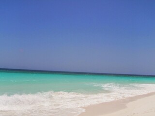 Tropical beach in Los Roques, Venezuela