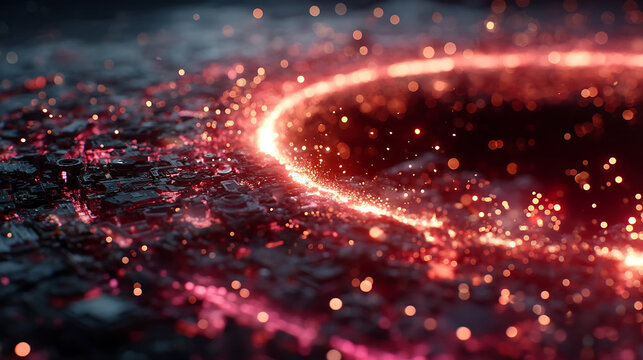 Abstract data flow network