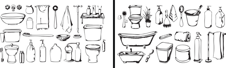 toilet doodle sketch, bathroom sanitary vector, washroom design drawing, hygiene art illustration, sanitation creativity concept, restroom interior doodle, toilet bowl artwork, black white design vect