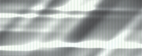 Digital art, panoramic abstract 3D objects with soft lighting, Germany