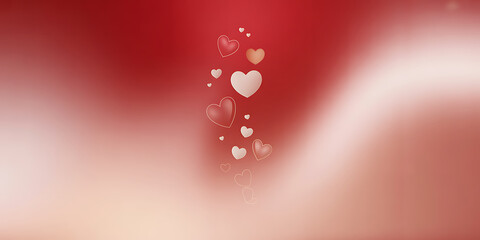 Show your love with this stunning cascade of hearts, perfect for Valentine's Day, weddings, and expressing affection in your designs, create romantic and heartfelt visuals, celebrations