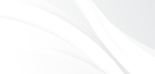 white light grey background line curve. Clean simple design. abstract texture. Copy Space.