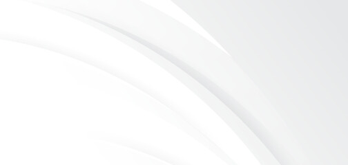white light grey background line curve. Clean simple design. abstract texture. Copy Space.