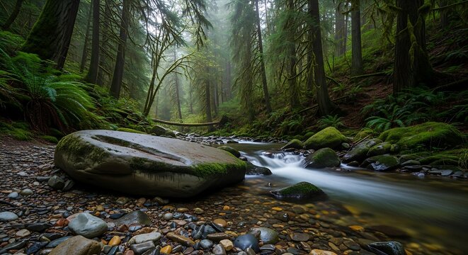 waterfall in the forest