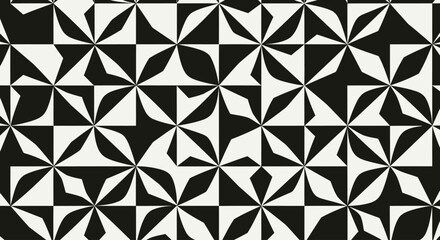 Fototapeta premium abstract geometric seamless pattern