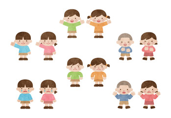 Fototapeta premium 子供 全身 ポーズ