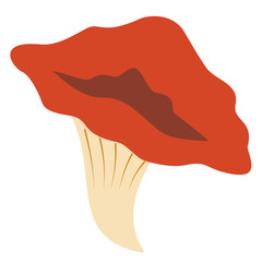 mushroom doodle for illustration