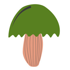 mushroom doodle for illustration