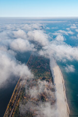 Fototapeta premium Półwysep Helski, Polska. 