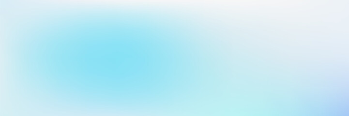 Sky Blue Gradient Vector Background. Abstract Light Blue Gradation Background. Soft Gradient Texture Banner Template. Modern Luxury Backdrop. Curve Layout Concept.