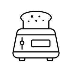 Toaster Icon Vector Design Illustration