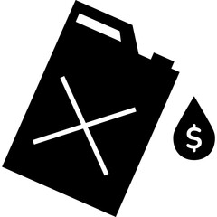 Oil Solid Icon