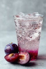 Premium Plum Sparkling Drink