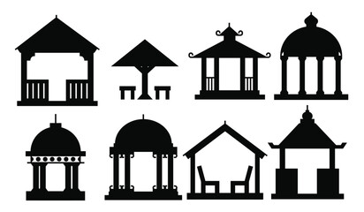 gazebo s vector illustration