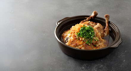 Whole Chicken Soup with Medicinal Herbs