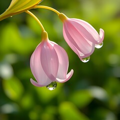pink magnolia flower
