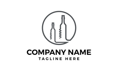 Wine Logo vector template